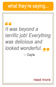 Kalish Catering - Testimonials